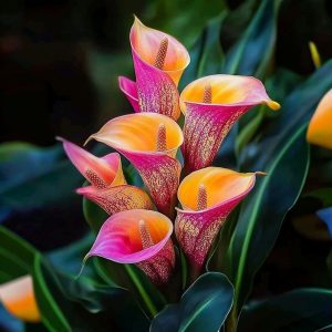 Калла Оникс купить по цене от 450р. в интернет-магазине «Посадика» с доставкой почтой в в Райчихинске и по всей России – [изображение №1].