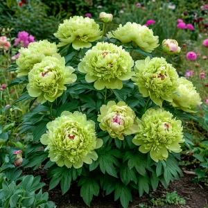 Пион Зеленые Бобы купить по цене от 610р. в интернет-магазине «Посадика» с доставкой почтой в в Райчихинске и по всей России – [изображение №1].